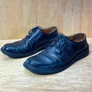 Josef Seibel Oxford Comfort Shoes Men’s 43 (10) Black Lace Up Leather